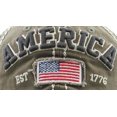 thumbnail image 4 of America USA Vintage Distressed Washed Adjustable Baseball Cap Dad Hat, 4 of 4