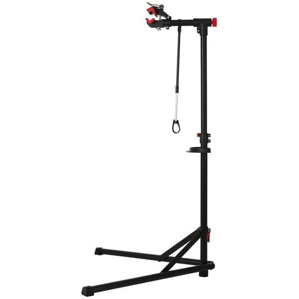 Stanz TM Adjustable Bike E Bike Mountain Bike and Road Bike Fat Tire Bike Repair Stand Includes Tool Tray 55 LBS Capacity