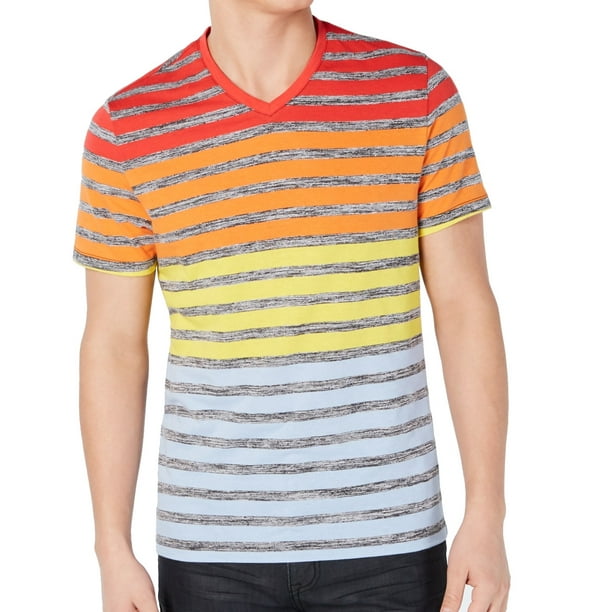 mens striped pocket tee