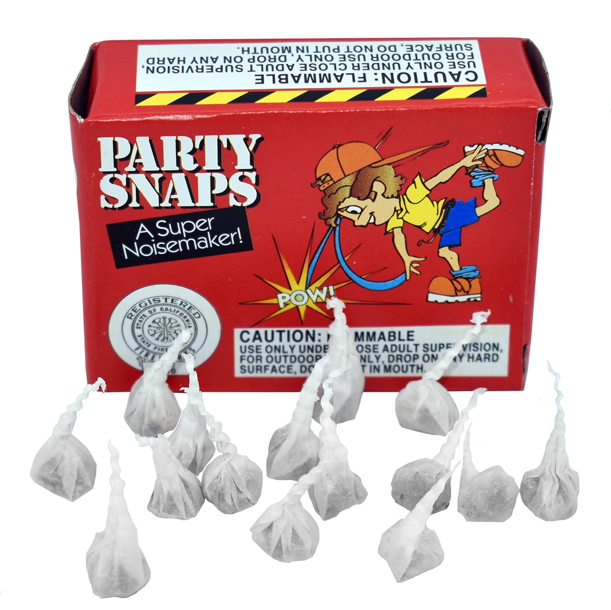 250 Bang Party Snap Pop Snapper Throwing Poppers Trick Noise Maker - Walmart.com