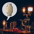 thumbnail image 4 of Ambiance Lantern Lampshade, Outdoor Accesorios Lamp Shade Camp Equipment Marrón claro Cola Pantalla de linterna, 4 of 7