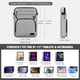 thumbnail image 2 of Funda para tablet MoKo de 9 a 11 pulgadas para iPad Air M3, color gris claro, 2 of 7