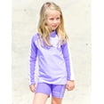 thumbnail image 3 of SunBusters Girls L/S Rash Guard(UPF 50+), Kiwi/Lemon, 6/12 mos, 3 of 3