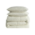 thumbnail image 3 of Sweet Home Collection Mika Faux Fur Animal Comforter Set - King Cream, 3 of 5