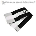 thumbnail image 3 of Unique Bargains Elastic Captain's Armband  Soccer Training Arm Band 4 Pack Black, 3 of 5