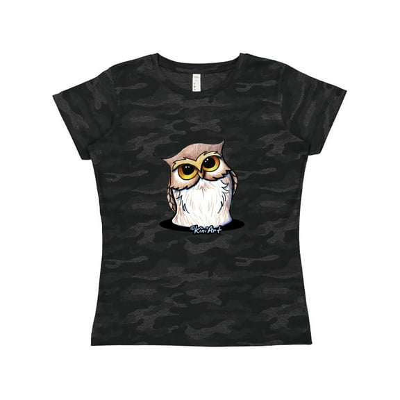 Inktastic KiniArt Owl Women's T-Shirt