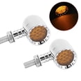 thumbnail image 4 of Vintage Motorcycle LED Turn Signal Light Steering Lamp Indicator Fits for Yamaha, 4 of 5