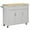 Grey, variant on HOMCOM Kitchen Island on Wheels, Kitchen Cart w/ Drawers, Storage Cabinets