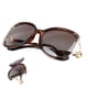 thumbnail image 3 of Gafas De Sol, Gafas De Sol Para Mujer Para El Cuidado De Los Ojos, Ligeras, Fáciles De Limpiar, Redondas Para Vacaciones Para Días Soleados, 3 of 8