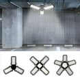 thumbnail image 1 of Viflosae LED Garage Lights, Deformable LED Garage Ceiling Lights With Adjustables Panels, LED Shop Lights For Garage Workshop Basement Support E27 Screw Socket Deals, 1 of 9