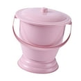 thumbnail image 2 of TOOYFUL Chamber Pot Pot Toilet Household Potty Bucket Spittoon Urinal with Lid for Female Male Kids Adults Bedroom Indoor Red, 2 of 10