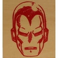 thumbnail image 6 of Iron Man Face Rubber Stamp, 6 of 6