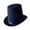 Bleu Marine, variante sur GUOOL Chapeau Haut de Forme Confortable Cadeau Créatif Accessoire de Costume pour Spectacle de Scène Jeu de Rôles Blanc