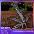 thumbnail image 3 of Marteau Multi-Outils Léger avec Poignée en Aluminium : Marteau à Griffes Portable en Acier Inoxydable Noirci avec Fonction Tournevis pour Camping en Plein Air, Réparations à Domicile, Menuiserie et Utilisation d'Urgence, 3 of 5