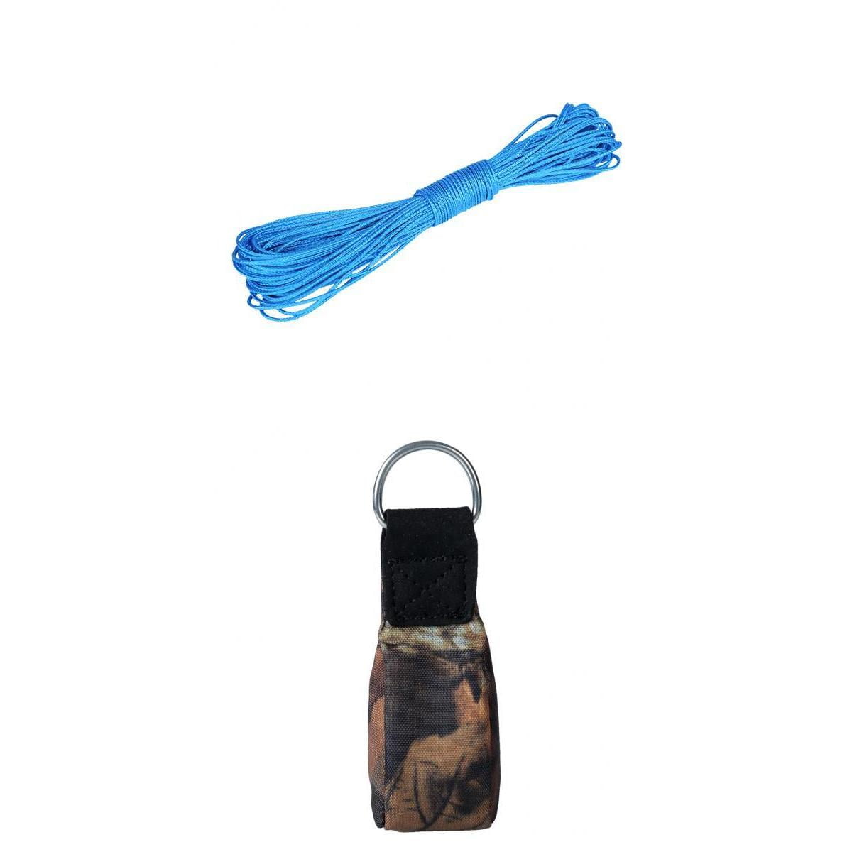 Rock Climbing Tree Arborist Throw Weight Bag Rigging + 15m Rope Throw ...