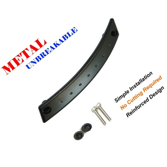 For 98-00 VW Beetle Front Right Passenger Side Metal Reinforced Door Panel Door Handle Repair Kit Satin Black 98 99 00