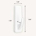 thumbnail image 5 of FrogTape reMOVEables Large White Utility Hook, 1 Hooks and 2 Adhesive Strips, 5 of 12