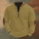 thumbnail image 1 of Blusas y camisas de manga larga con cuello redondo Sudadera con capucha de cuello redondo para hombre Jersey estampado Blusa de poliéster de manga larga para hombre, 1 of 4