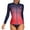 Purple1, variant on Charmo Womens UPF 50+ Full Zip Front Swimsuit Tops Long Sleeve Rash Guard