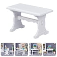 thumbnail image 4 of MIANGASTORE 1pc Adorable Mini Table Model Mini Study Desk Model Computer Desk Model, 4 of 7