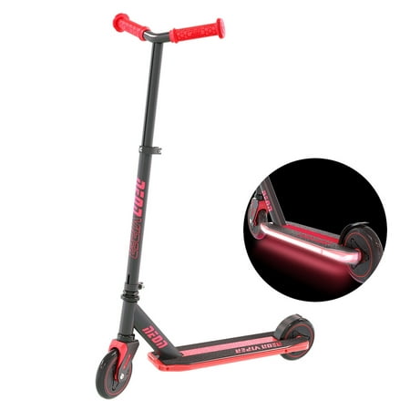Neon Viper LED Scooter with LED Light Up Deck for Kids Age 5+