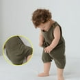 thumbnail image 6 of Breathable Baby Jumpsuit Muslin Romper Infant Sleepwear Clothes for Girls and Boys, 6 of 19