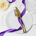 thumbnail image 5 of Double Face Satin Ribbon 7/8 inch X 50 Yards Polyester Purple Ribbon for Gift Wrapping Very Suitable for Weddings Party Hair Bow Invitation Decorations and More, 5 of 7