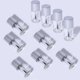 thumbnail image 4 of 10pcs 15ml Empty Nail Polish Bottles with Brush Column Nail Polish Bottle with Silver Lid Refillable Clear Glass Bottle For Nail Art Lovers Suitable f, 4 of 5