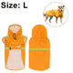 thumbnail image 2 of Chaqueta impermeable tipo poncho para perros, impermeable para perros y gatos, con capucha y banda reflectante., 2 of 5