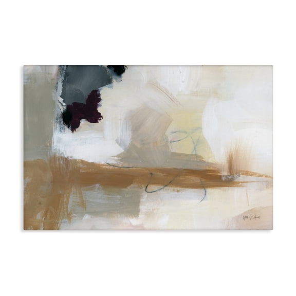 Stupell Industries Bluster Tan Abstract Canvas Wall Art, design by Yvette St. Amant, 30 x 45