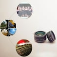 thumbnail image 4 of 3 in 1 Cell Phone Camera Lens 198° Fish-eye Lens 0.63X Super Wide Angle Lens 15X Teleconverter Lens Mobile Phone Lens for Smart Phones (Black), 4 of 4