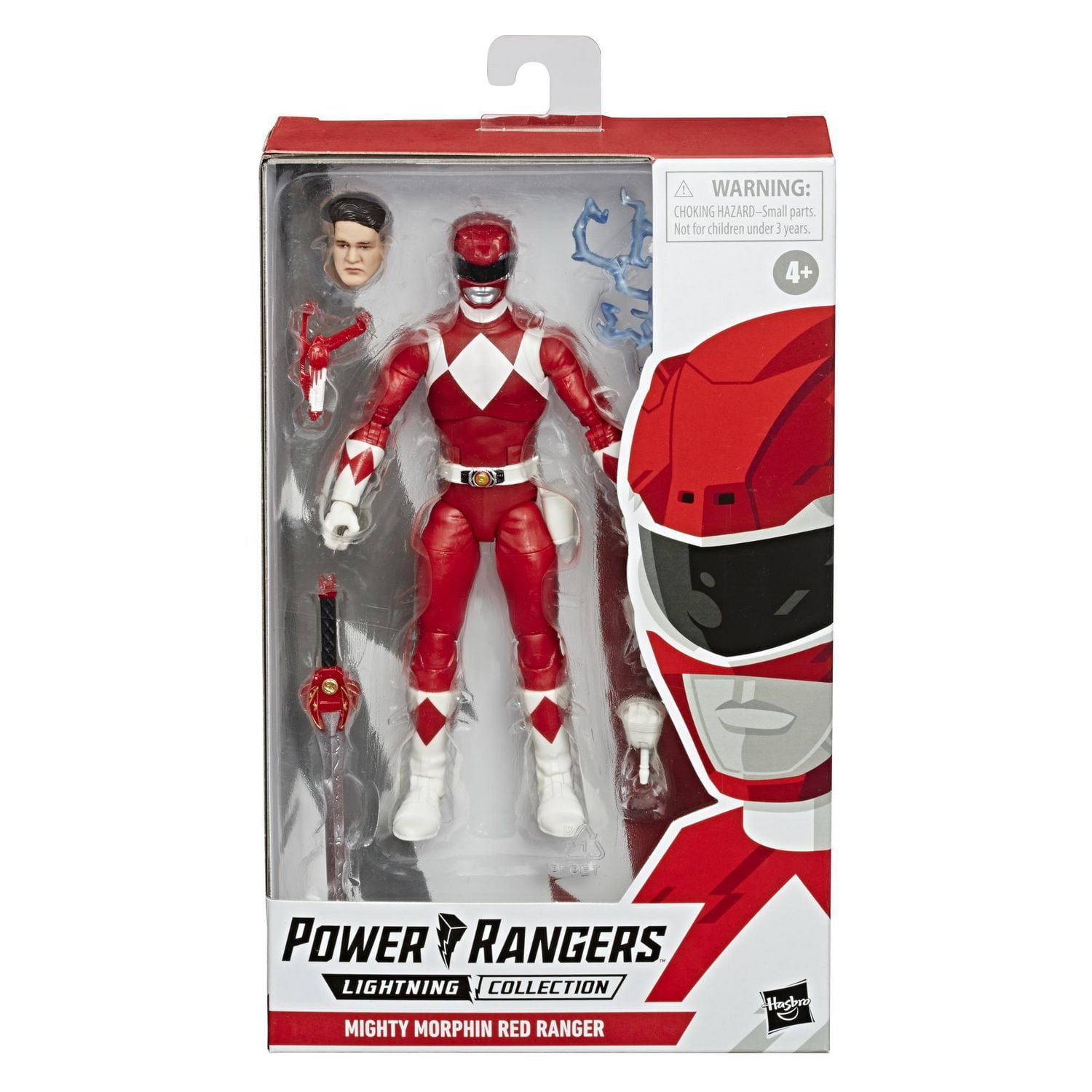 Power Rangers 6-Inch Lightning Collection Collectible Red Ranger Action Figure