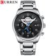 thumbnail image 1 of Reloj Curren Masculino de Cuarzo Acero 8352 Plateado y Negro, 1 of 1