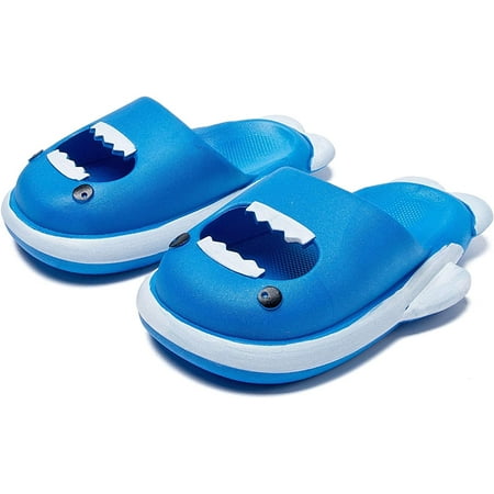 

Girls & Boys Cute Shark Slides Soft Beach/Pool Non-Slip Sandals