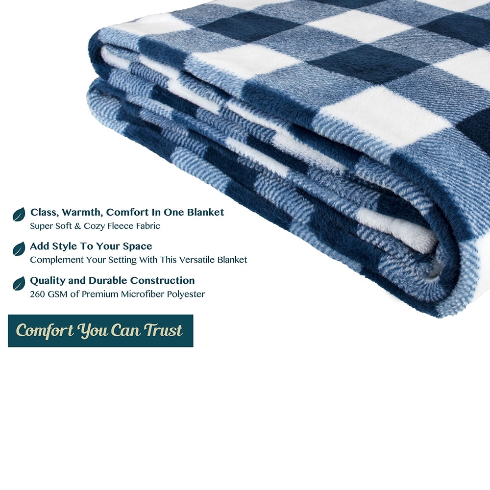 PAVILIA Flannel Fleece Throw Blanket for Couch | Super Soft Cozy Microfiber Couch Blanket | Decorative Accent Throw