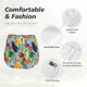 thumbnail image 4 of Balery Vegetable (2) Pantalones cortos deportivos para mujer con forro y dos bolsillos, elásticos, para entrenamiento, gimnasio, yoga-Large, 4 of 7