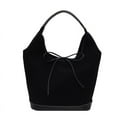 thumbnail image 2 of Bolsos de cuero para mujer Bolsos marrones Bolso de ante Bolso tote holgado Bolso tote de ante Bolsos de otoño Bolso de mano, 2 of 8