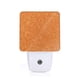 thumbnail image 1 of Balery Orange Glitter Luz Nocturna LED con Sensor Automático, Enchufe con Sensor Crepuscular, Luz Suave de 0.5W para Dormitorio, Pasillo, Baño-US, 1 of 7