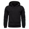 thumbnail image 4 of Sudadera con capucha para exteriores, sudadera táctica ajustable con gorro, sudadera para hombre, 4 of 5