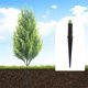 thumbnail image 4 of Artificial Cedar Topiary Trees Outdoor Faux Shrubs Bushes with Ground Spike for Porch Garden Patio Decor Realistic Plastic Plant, 4 of 9