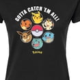 thumbnail image 3 of Pokémon - Gotta Catch em All - Juniors Fitted Graphic T-Shirt, 3 of 5