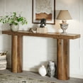 thumbnail image 2 of Tribesigns 63" Farmhouse Entryway Console Table, Narrow Long Sofa Table Behind Couch for Living Room, Hallway, Entrance, Foyer, 2 of 16