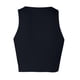 thumbnail image 5 of Fiudx Chaleco Blanco para Mujer, Cuello Redondo Sexy, Poliéster Cómodo, Estilo Elegante y Moderno, Ideal para Uso Diario, Ropa Informal de Verano, Talla S., 5 of 6