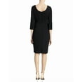 thumbnail image 2 of Theory womens  Wool-Blend Varetta Dress, 00, Black, 2 of 3