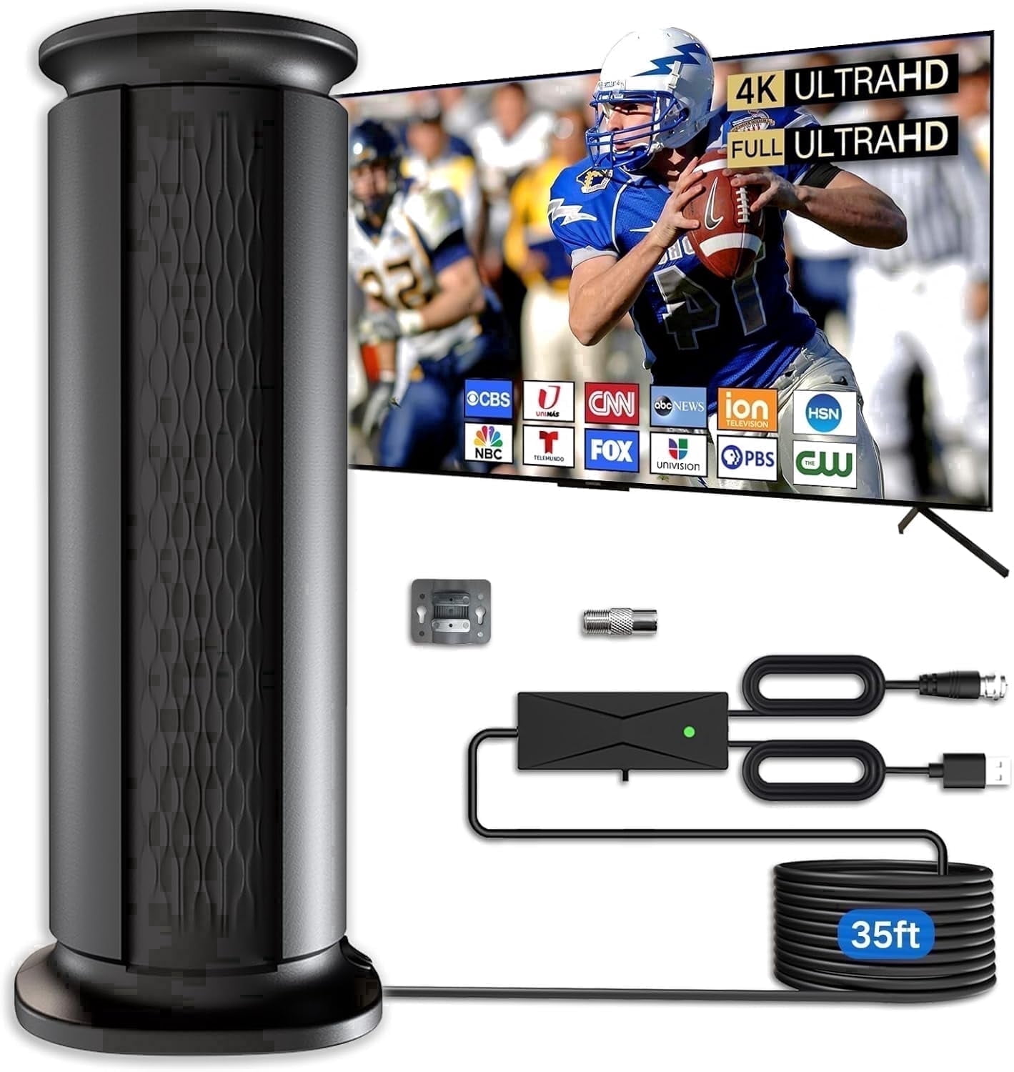 Core Innovations ANT1500 150-Mile Range Motorized Outdoor TV