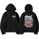 thumbnail image 4 of Sudadera con capucha con cremallera de banda fantasma para hombre y mujer, sudaderas con capucha de Anime con cremallera, sudadera con personajes populares, chaqueta con cremallera de gran tamaño, 4 of 5