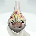 thumbnail image 3 of Ocarina de 6 agujeros, Alto C, cerámica esmaltada, hermoso diseño, idea de regalo para músico principiante, fácil de aprender, 3 of 6