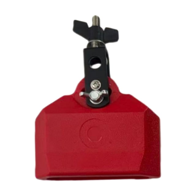 Bloque de percusión musical premium, fácil de instalar, ABS, duradero, para tambor rítmico rojo