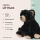 thumbnail image 2 of Peluche con forma de oso Bearington Lil' Huck, 18 cm, color negro, 2 of 6