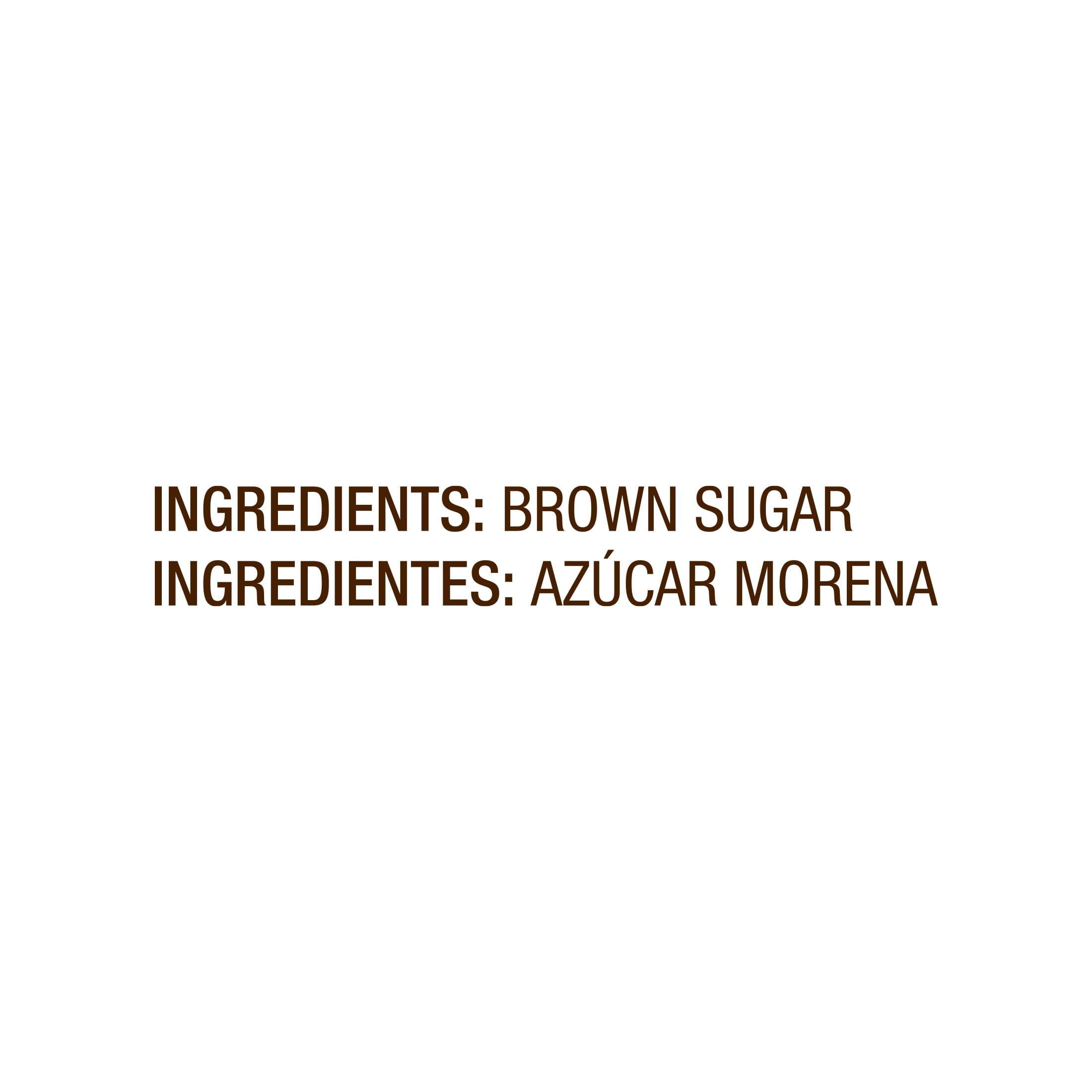 Great Value, Pure Cane Brown Sugar, 32oz (2pd) 907g, Plastic Bag, No Additives and Preservatives